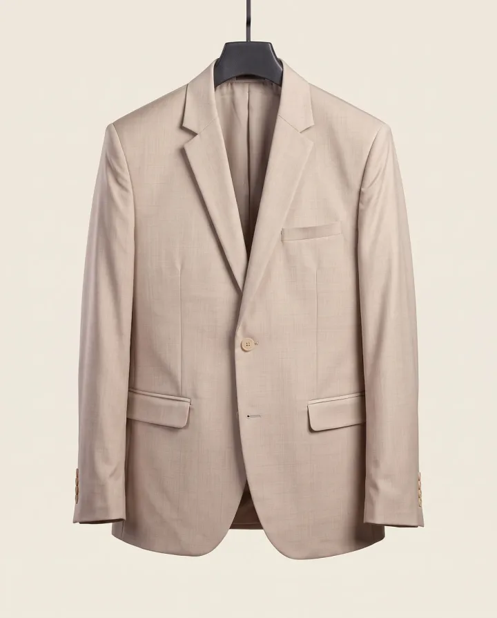 Berber Signature Blazer – Champagne Beige