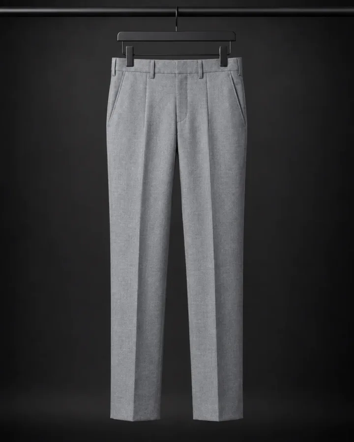 Berber Student Trouser – Silver Grey