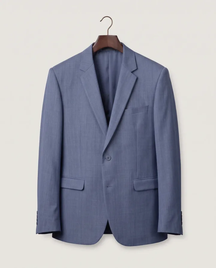 Berber Signature Blazer – Dusty Slate Blue