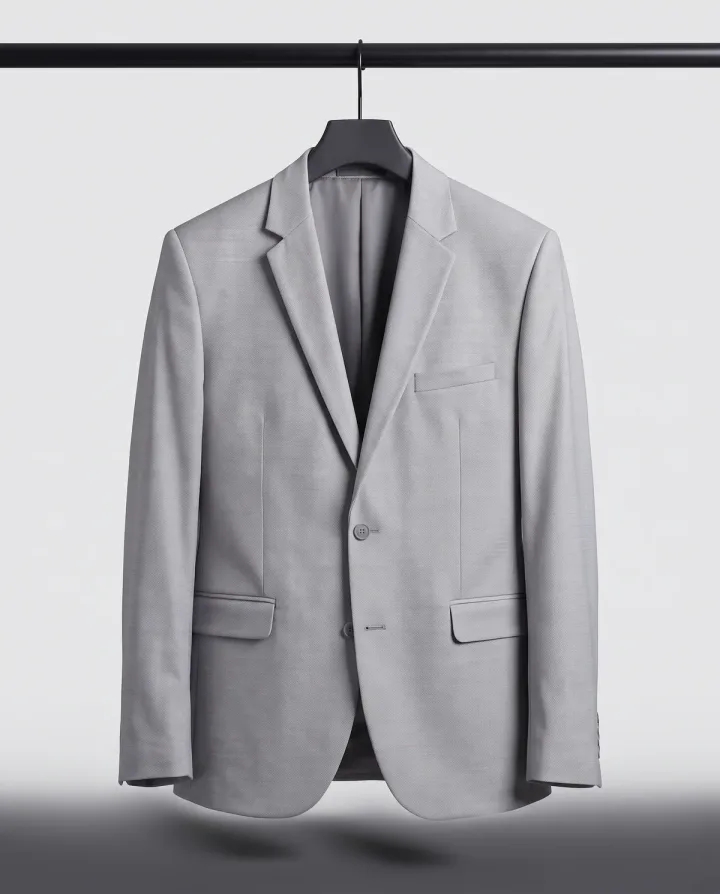 Berber Signature Blazer – Platinum Grey
