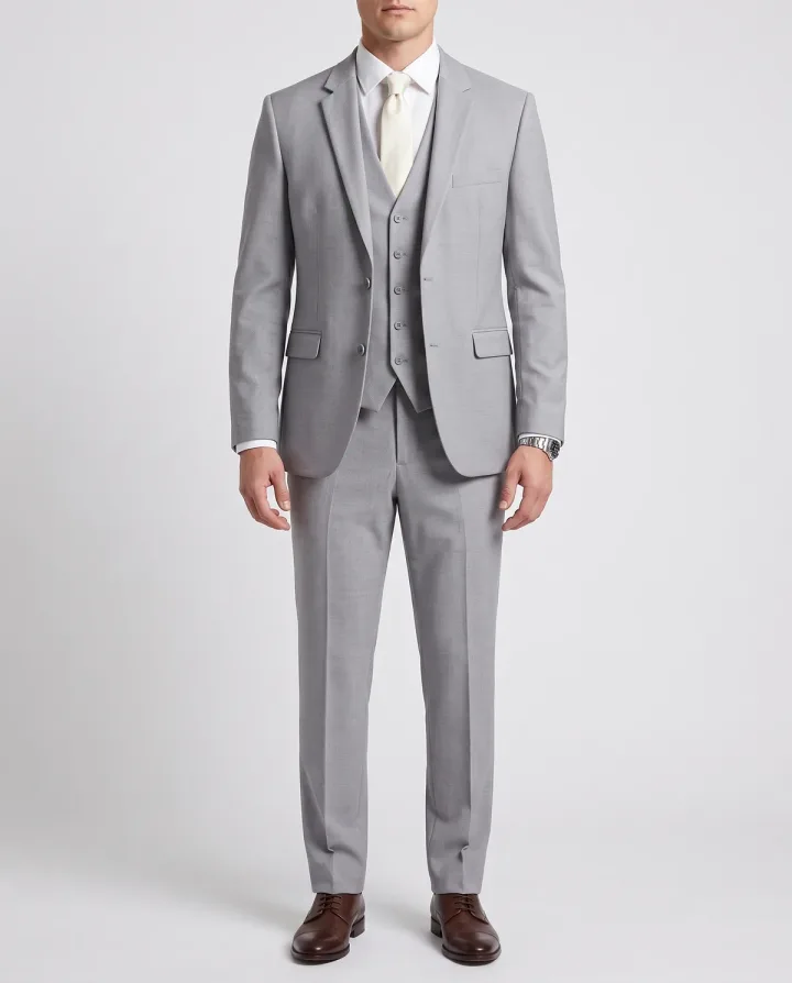 Berber Signature Blazer – Platinum Grey