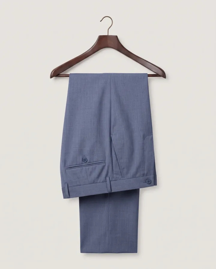 Berber Signature Trouser – Dusty Slate Blue
