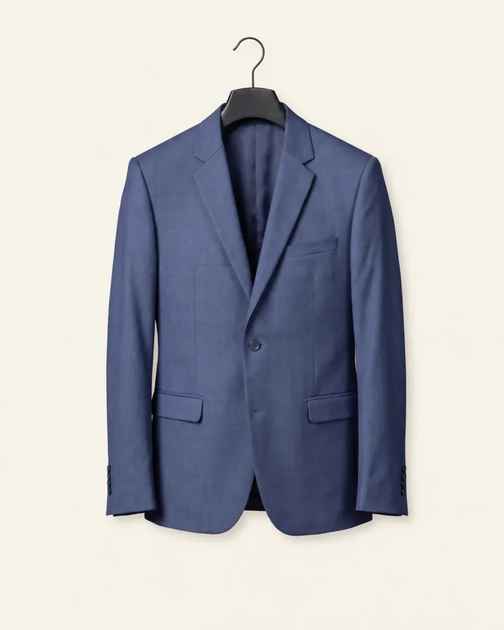 Berber Signature Blazer – Steel Blue