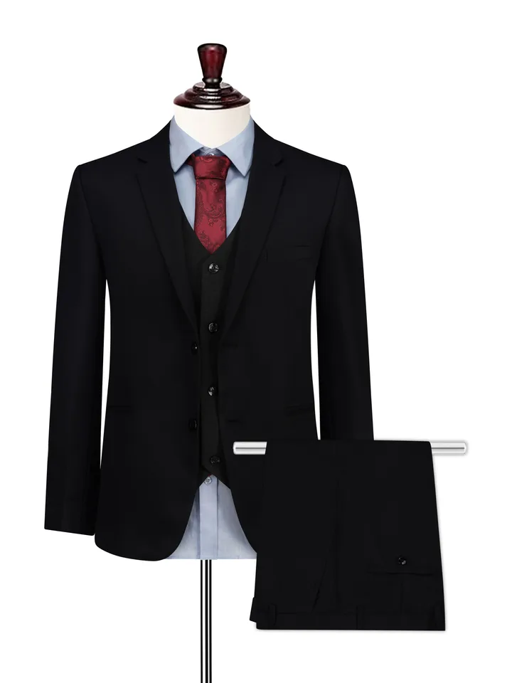 Berber Signature Blazer – Midnight Black