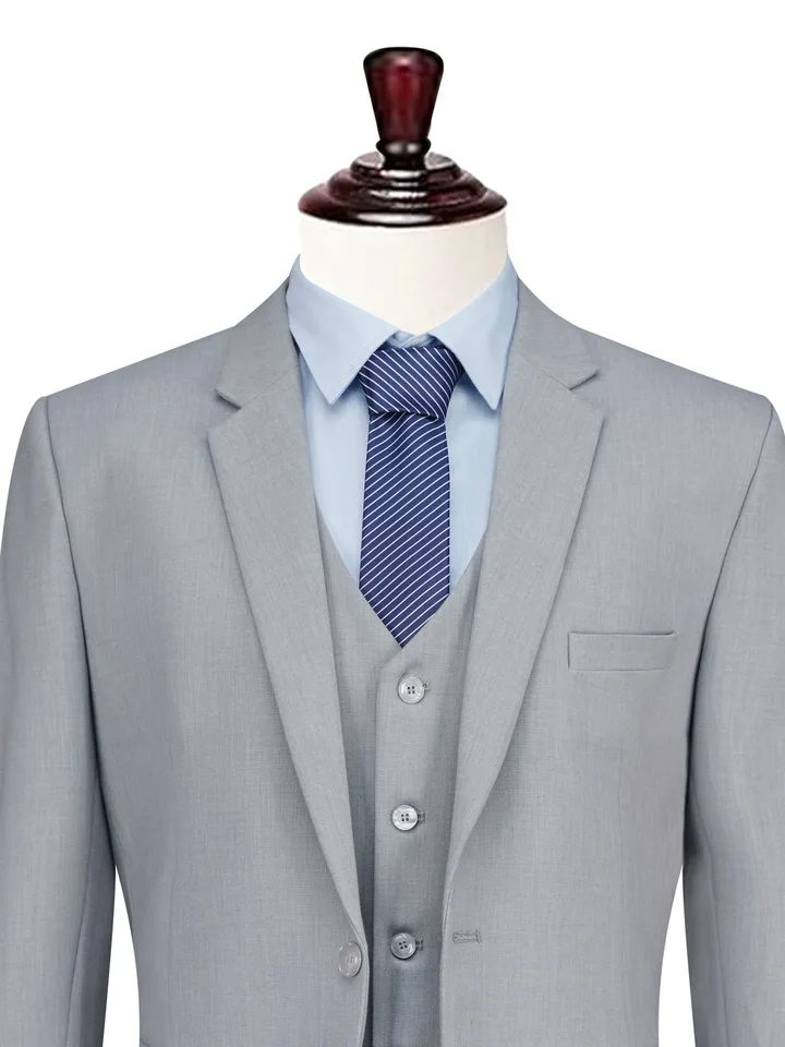 Berber Signature Blazer – Platinum Grey