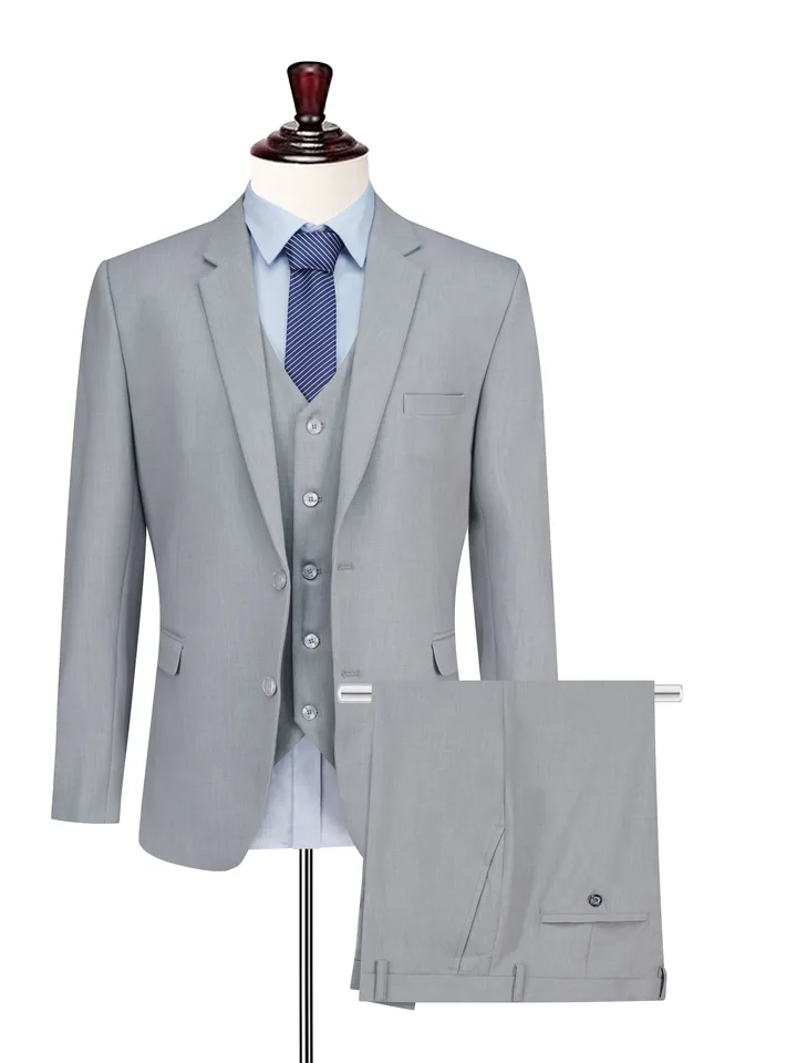 Berber Signature Blazer – Platinum Grey