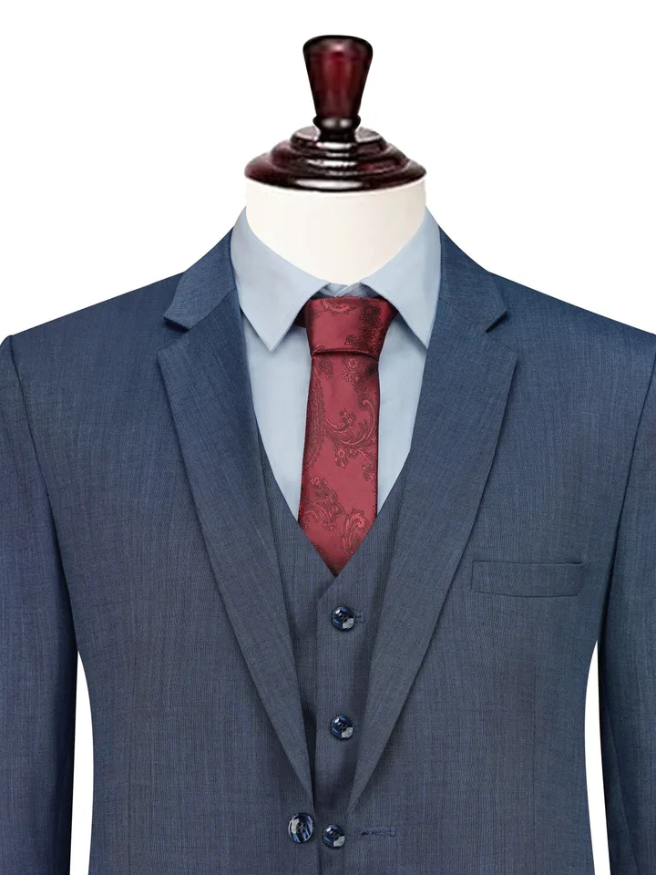 Berber Signature Blazer – Dusty Slate Blue